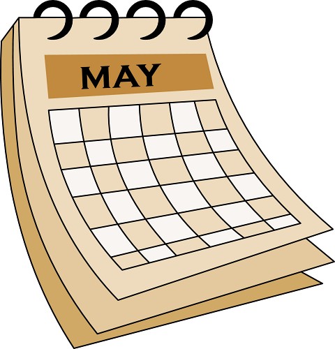 Calendar Clipart 07 may1 Classroom Clipart