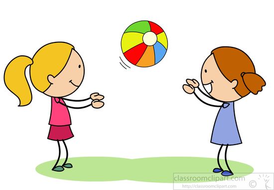 playing catch clip art