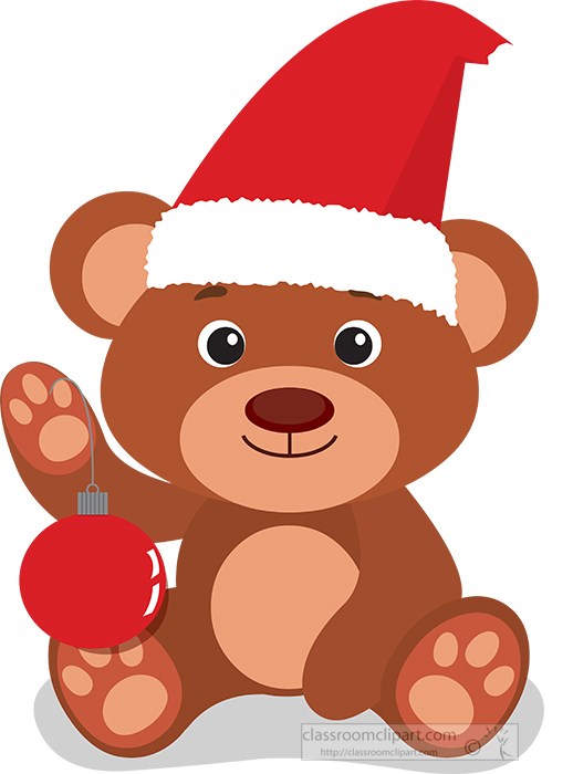 cute-brown-baby-bear-holding-ornament-wearing-red-christmas-hat-clipart-2.jpg