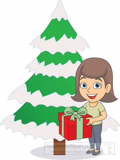 woman-holding-christmas-gift-near-tree-clipart-clipart.jpg