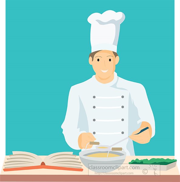 chef-using-cookbook-preparing-food-clipart-image.jpg