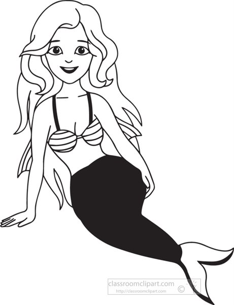 black-white-fantasy-beautiful--mermaid-sitting-on-rock-clipart.jpg