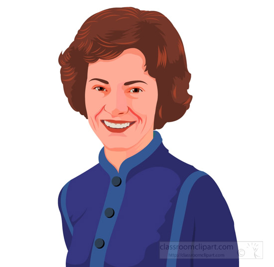 eleanor-rosalynn-carter-first-lady-of-the-united-states-clipart.jpg