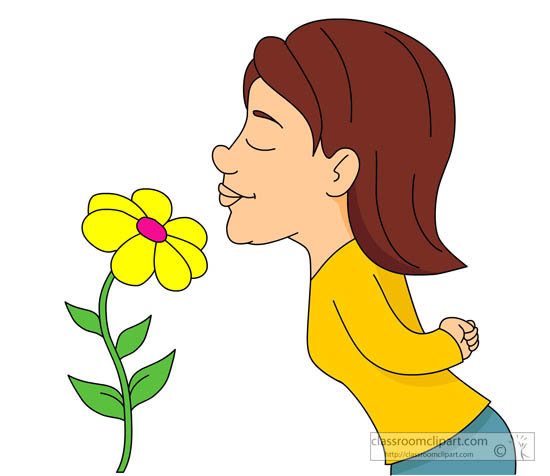 girl-smelling-yellow-flower-clipart.jpg