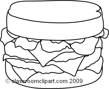 Black and White Clipart Photo Image - 04-09-09_31RBW - Classroom Clipart