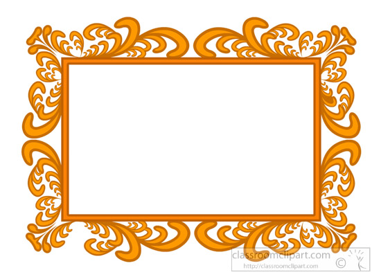 free clipart photo frame