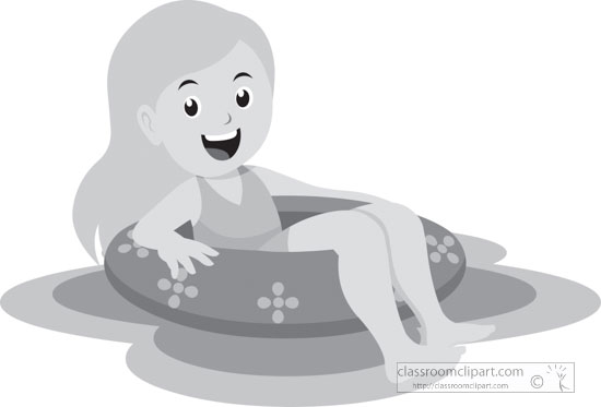 girl-sitting-inside-tube-in-pool-summer-gray-clipart.jpg