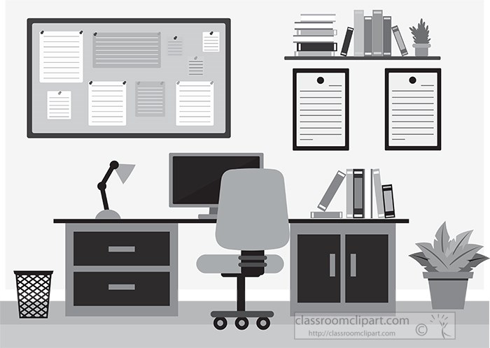 desk-computer-chair-bookshelf-bulletin-board-gray-color.jpg