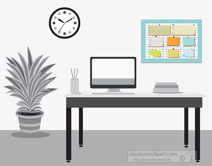 home-office-furniture-desk-bulletin-board-plant-clock-computer-gray-color.jpg