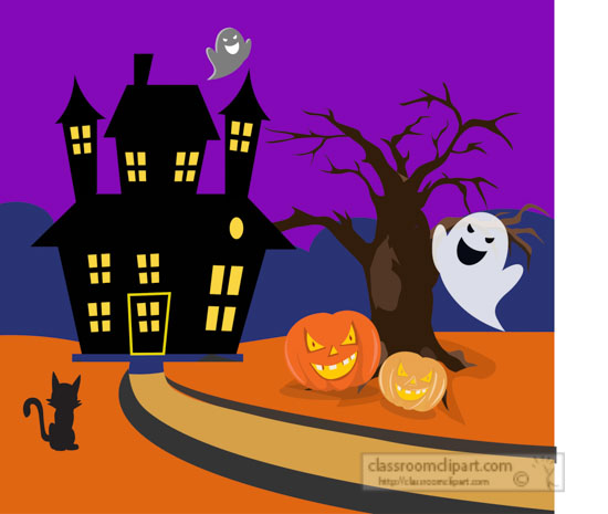 halloween-clipart-with-haunted-house-ghosts-pumpkins-1018.jpg