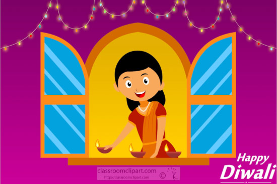 girl-decorating-house-with-oil-lamp-diwali-clipart-2.jpg