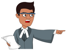 lawyers in court clip art