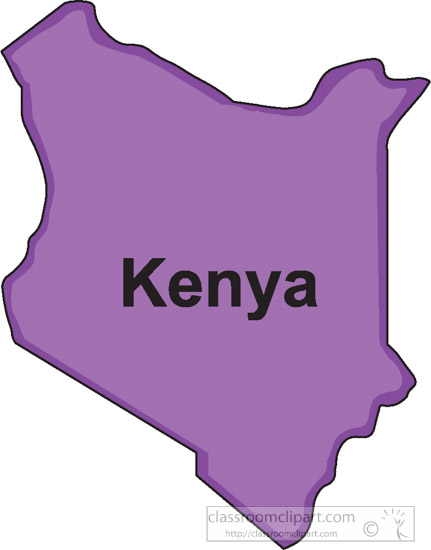 kenya map clipart images
