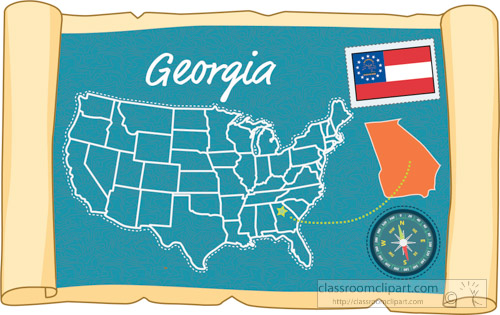 scrolled-usa-map-showing-georgia-state-map-flag-clipart.jpg