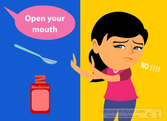 girl-saying-no-to-drink-medicine-clipart.jpg