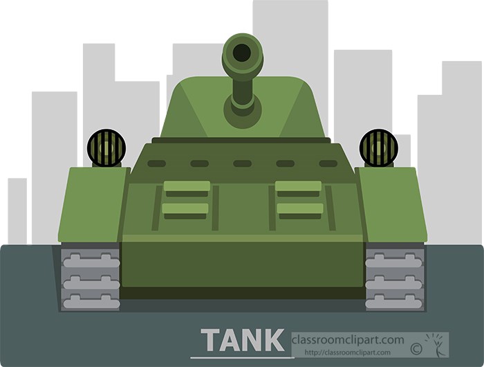 large-green-military-tank-with-city-in-background-clipart.jpg