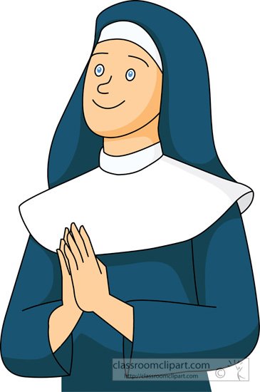 funny nun clipart images - photo #33