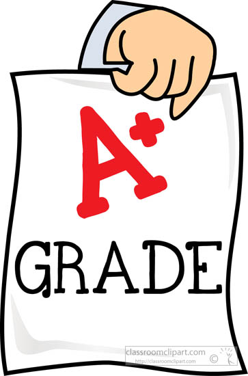 graded paper clipart