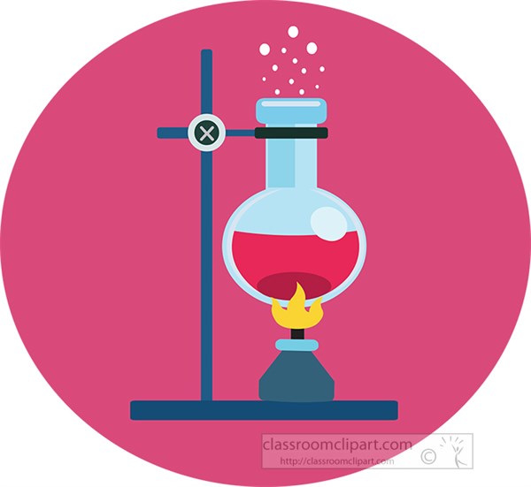 chemical-glassware-attached-to-holder-under-flame-clipart.jpg