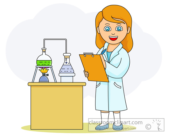 animated science teacher