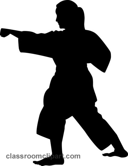 martial arts clip art free download