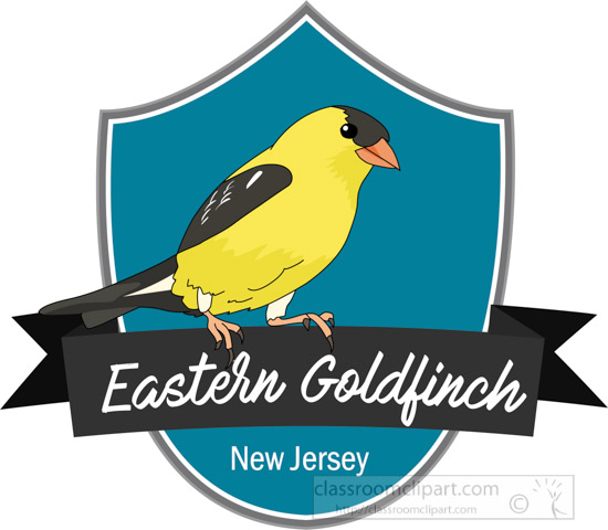 Ongeschikt consensus Meander New Jersey State Clipart - state-bird-of-new-jersey-eastern-goldfinch-clipart  - Classroom Clipart