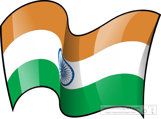 indias waving flag