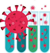 Corona Virus in Test Tube